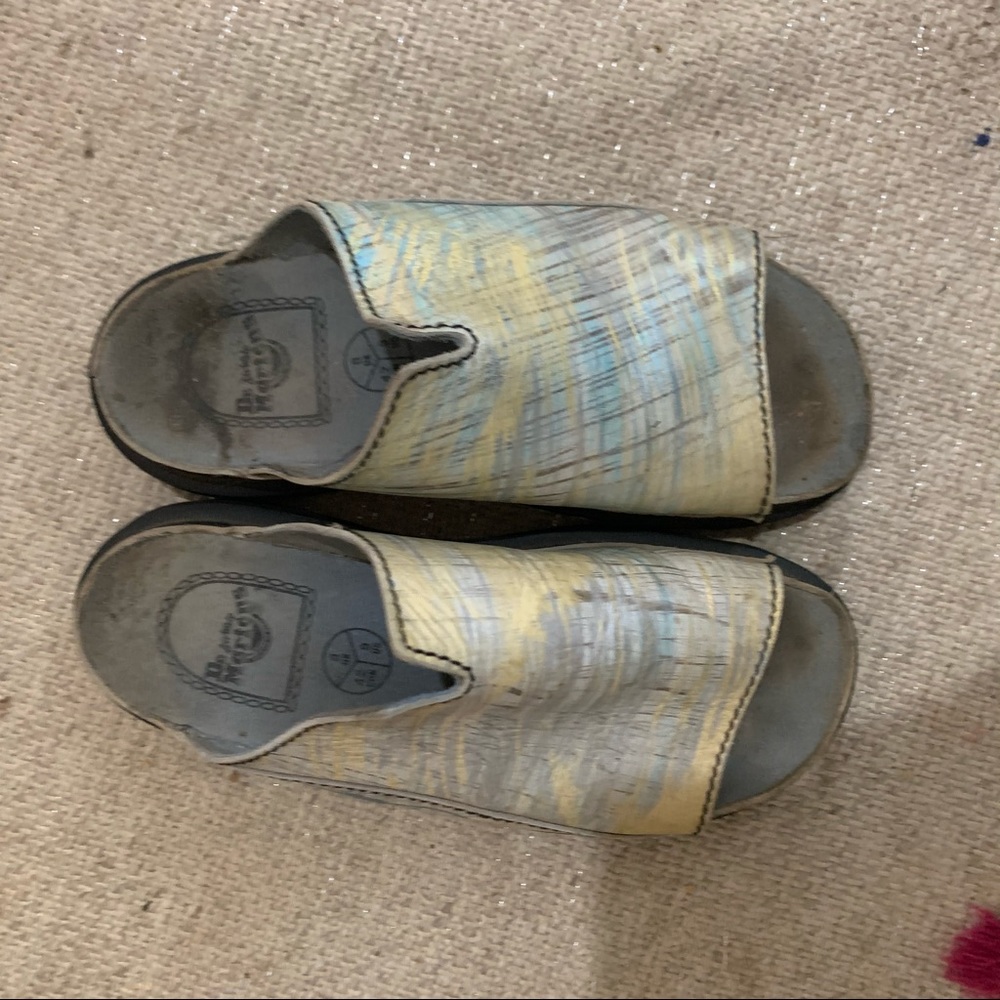 dr. martens | platform slide sandals sz 9 - Picture 7 of 14